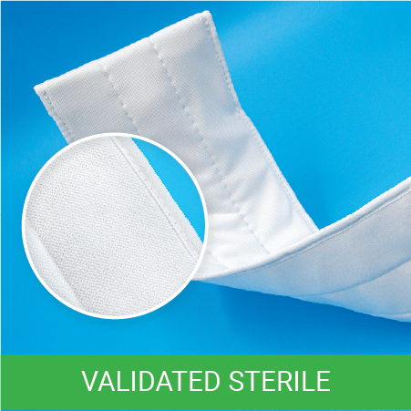 Medium Weight Disposable Dry Sterile Microfiber Mops