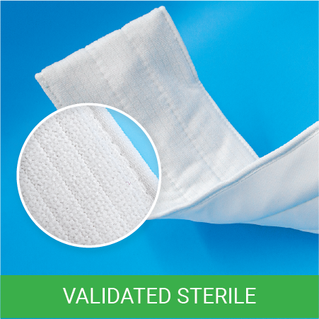 Heavy Weight Disposable Dry Sterile Microfiber Mops