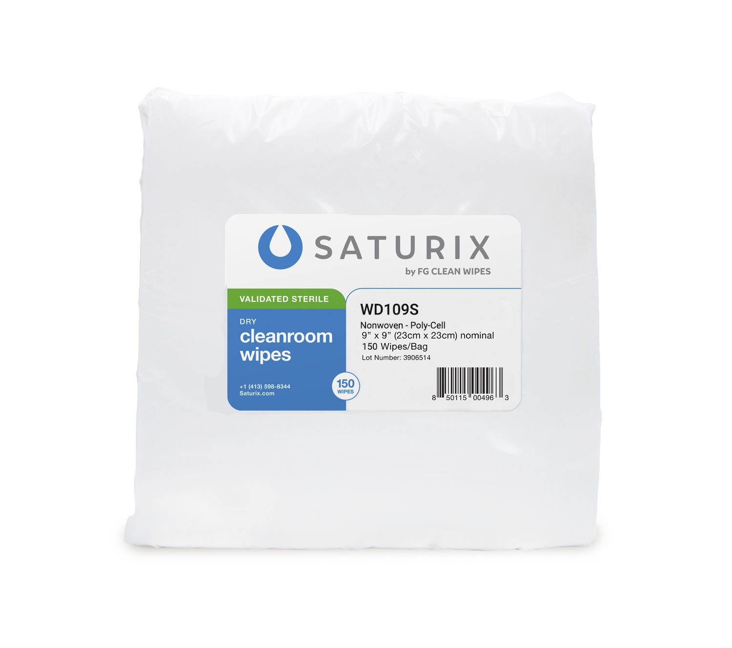Nonwoven Polyester Cellulose Sterile Cleanroom Wipes