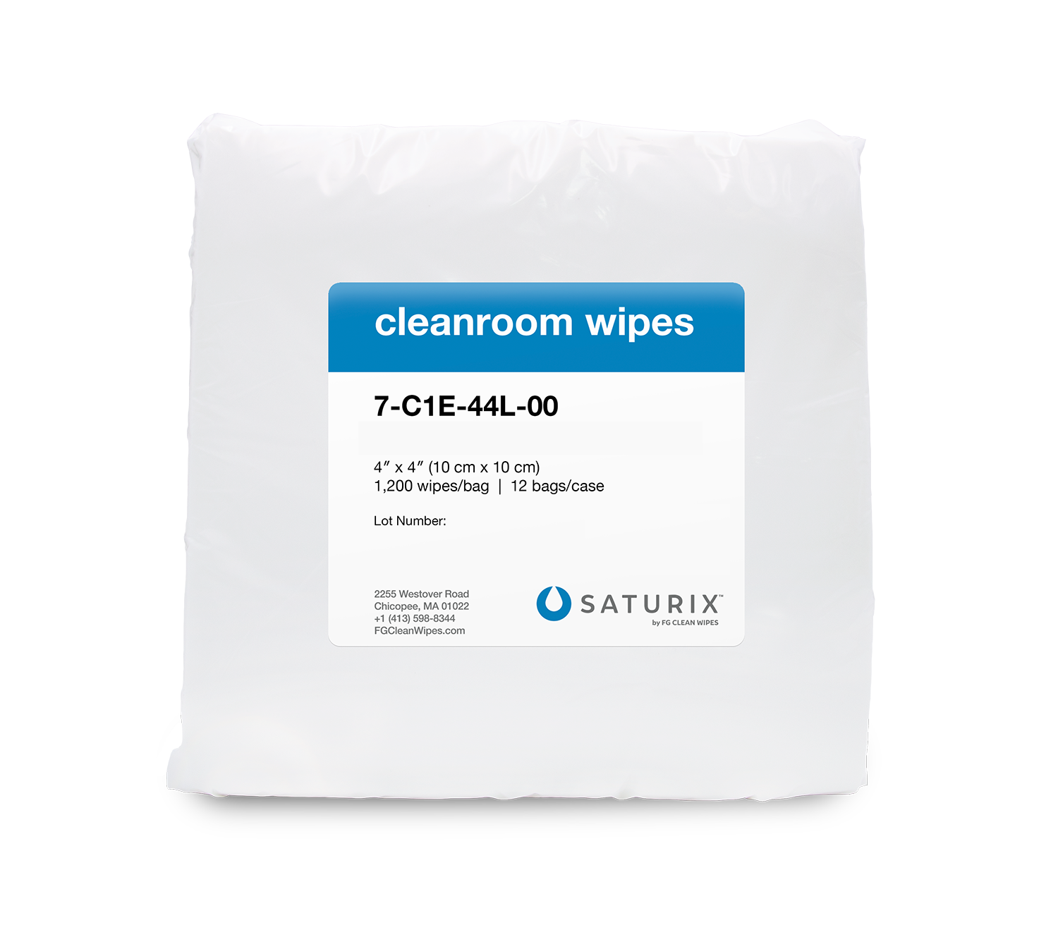 Enhanced Polyester Cellulose Cleanroom Wipes (C1E)