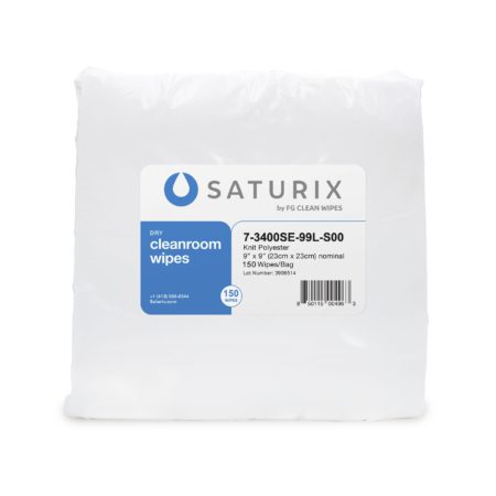 145 GSM Polyester Knit Cleanroom Wipes (3400SE)
