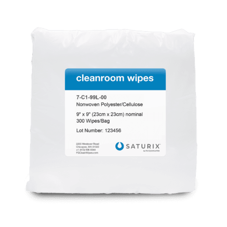 Nonwoven Polyester Cellulose Cleanroom Wipes (C1)
